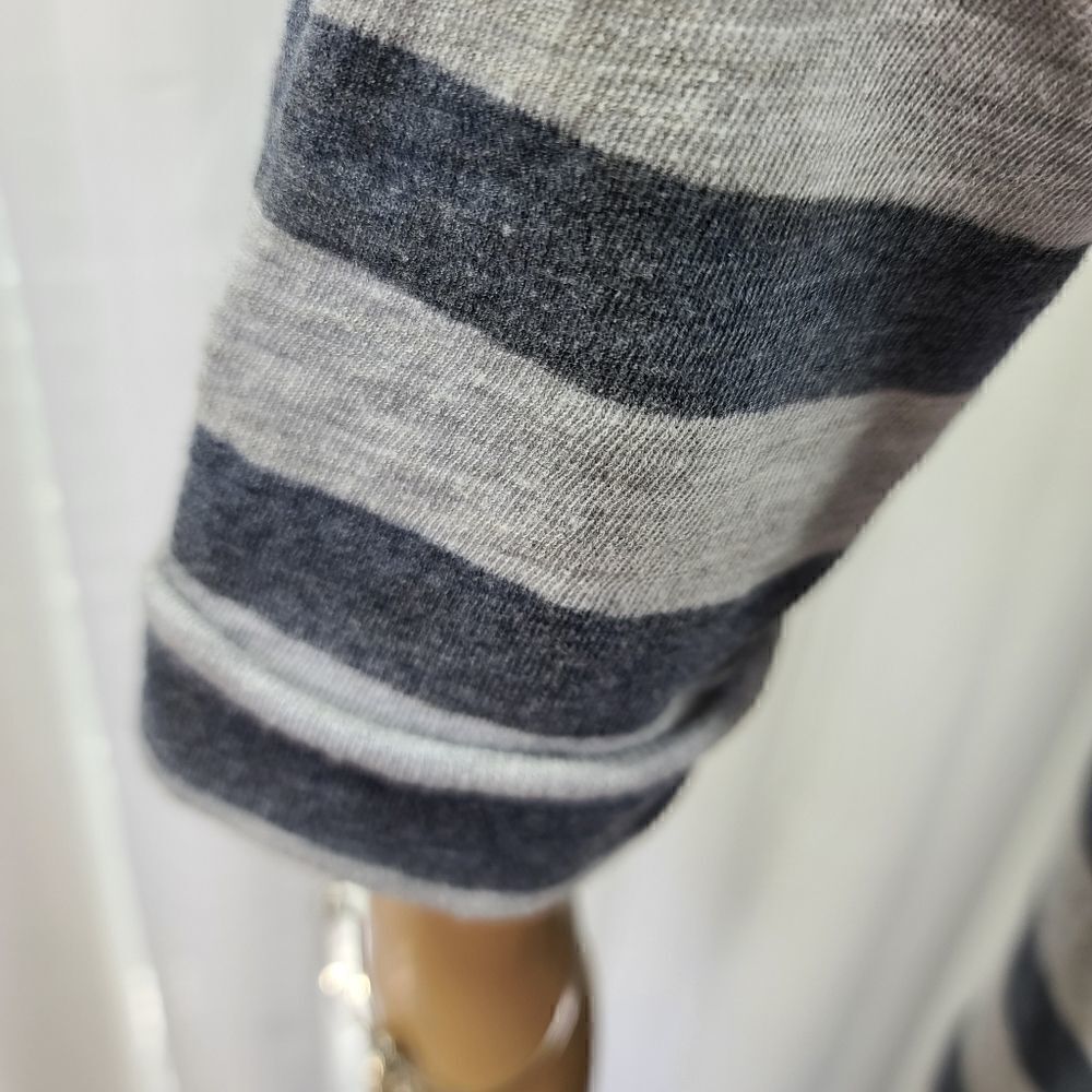 Chico's Weekends Comfy Stripe Top 4 - Picture 7 of 7